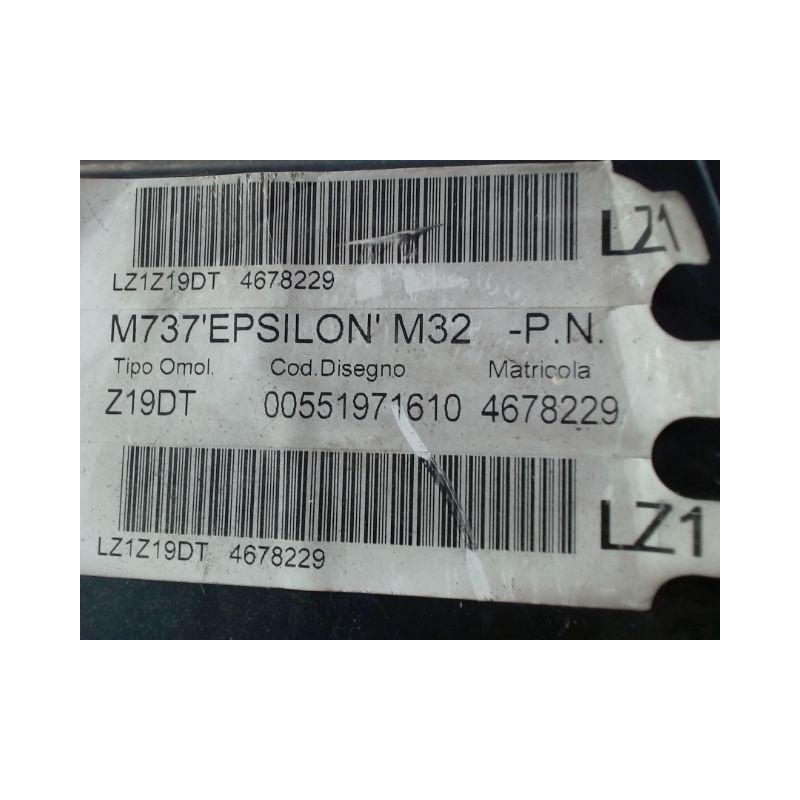 MOTEUR DIESEL OPEL VECTRA BREAK 2005- 1.9 CDTI 