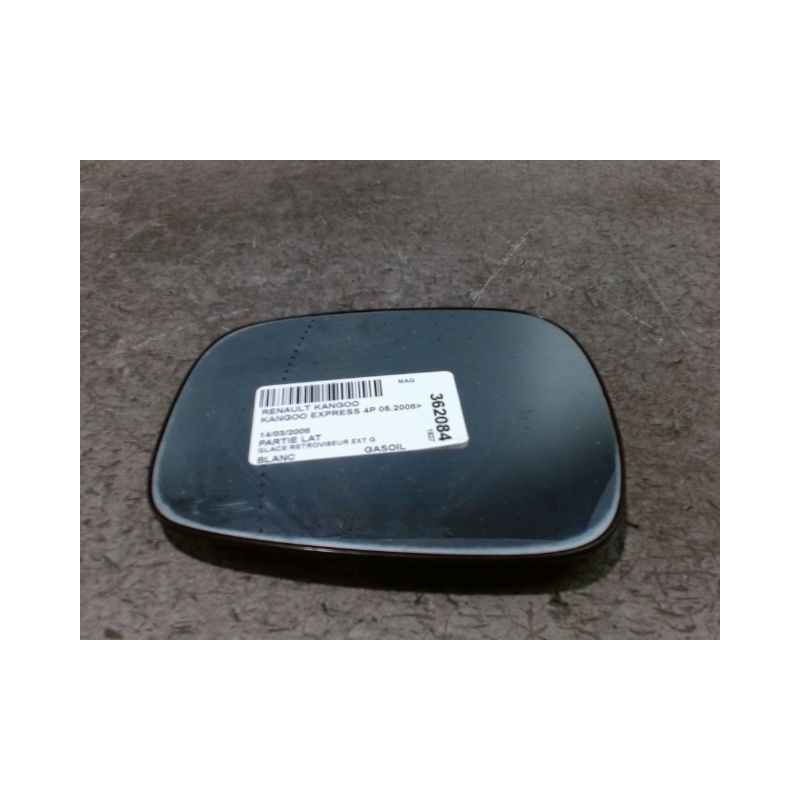 GLACE RETROVISEUR EXT G RENAULT KANGOO EXPRESS 2008-