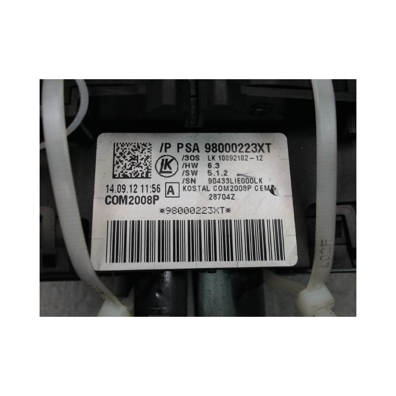 BLOC COMMODOS CITROEN C4 II Phase 1 (B71) 2010-2015