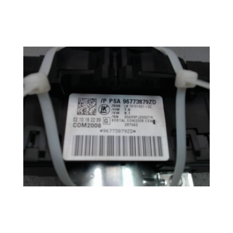 BLOC COMMODOS CITROEN C3 II Phase 2 (A51) 2013-2016