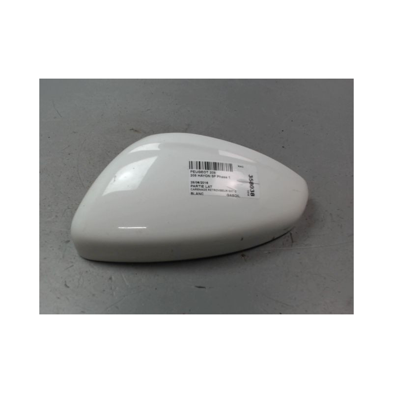 CARENAGE RETROVISEUR EXTERIEUR GAUCHE PEUGEOT 208 Phase 1 2012-...