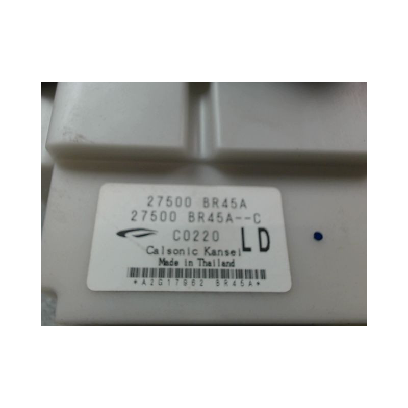 COMMANDE DE CHAUFFAGE NISSAN QHASQAI 2007-