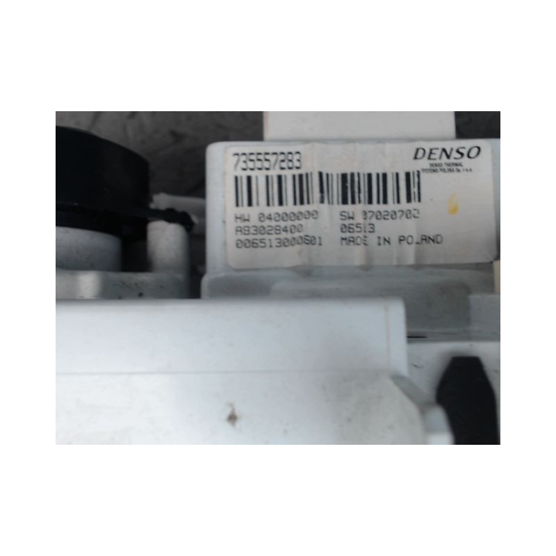 COMMANDE DE CHAUFFAGE FIAT 500