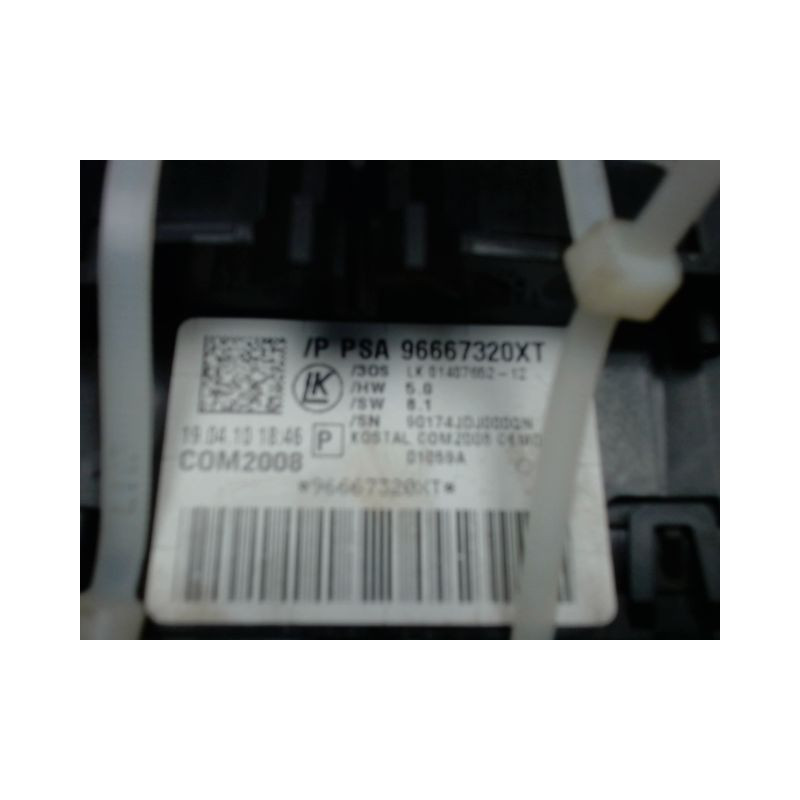 BLOC COMMODOS PEUGEOT 3008 2009-