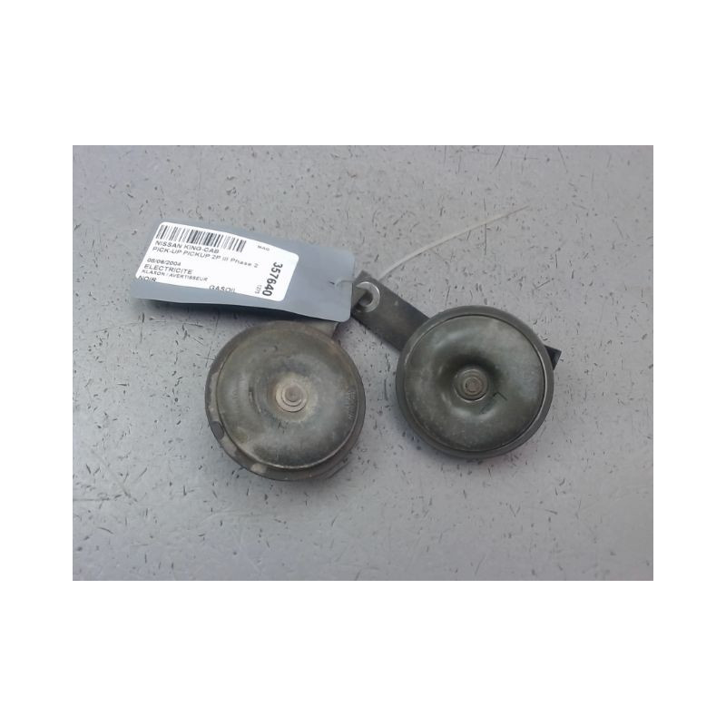 KLAXON / AVERTISSEUR NISSAN PICK-UP PICKUP 2P III Phase 2 2002-2006
