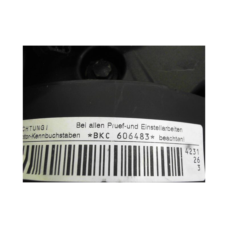 MOTEUR DIESEL VOLKSWAGEN GOLF 1.9 TDI