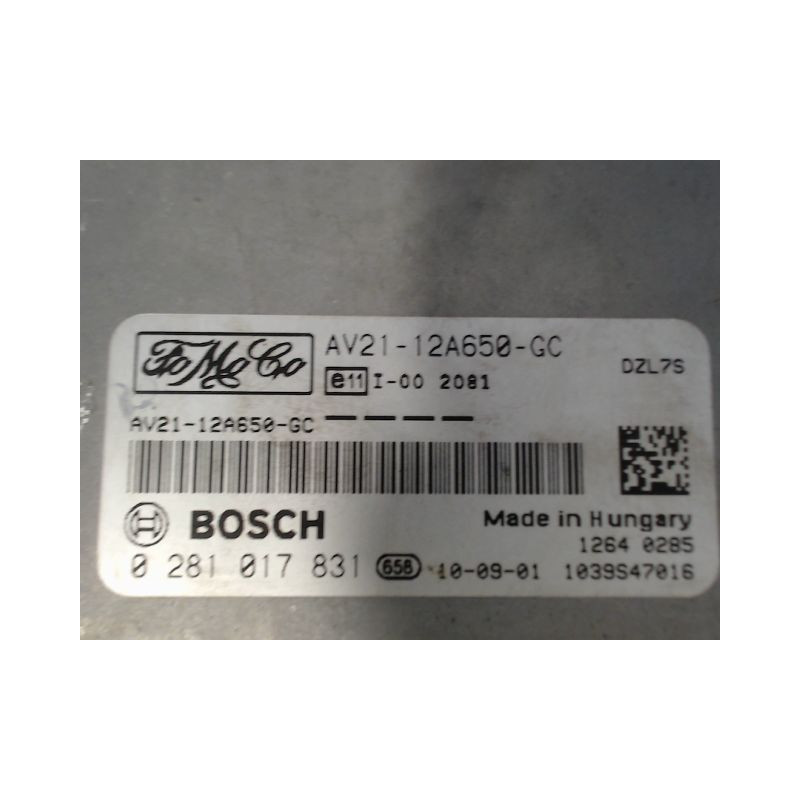 CALCULATEUR MOTEUR FORD FIESTA