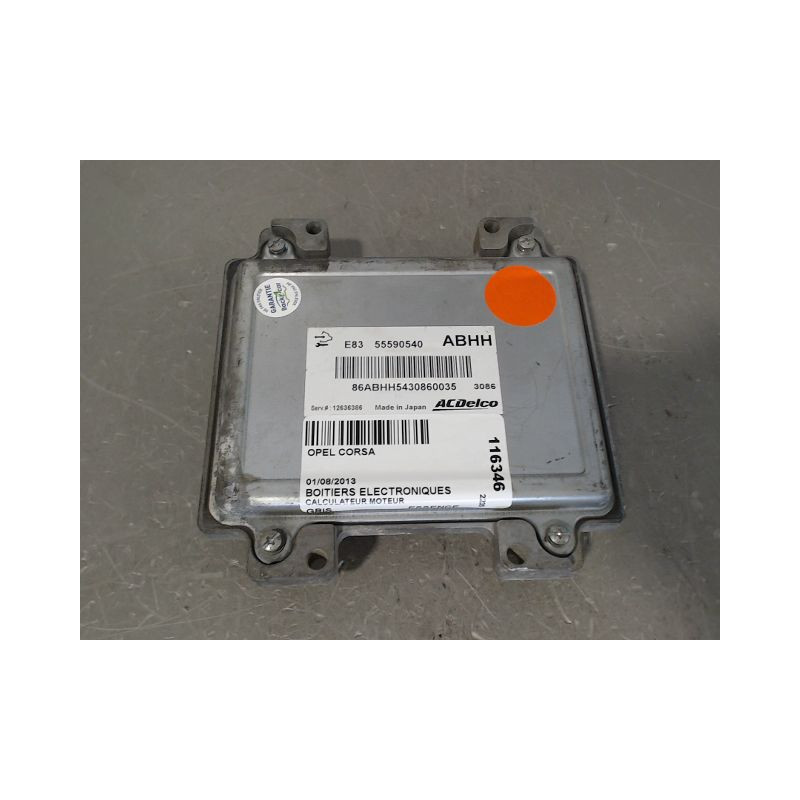 CALCULATEUR MOTEUR OPEL CORSA