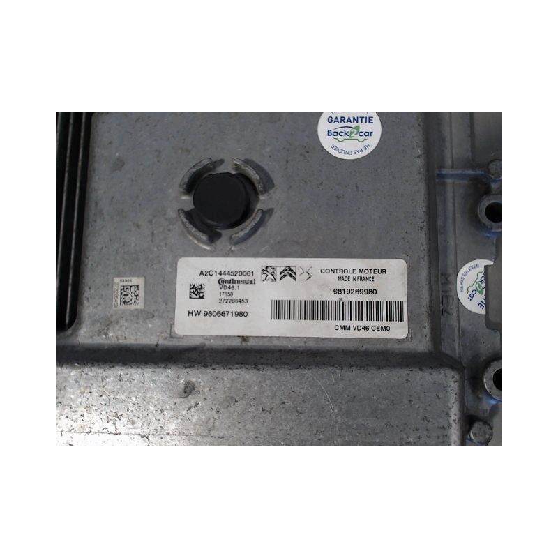 CALCULATEUR MOTEUR CITROEN C3