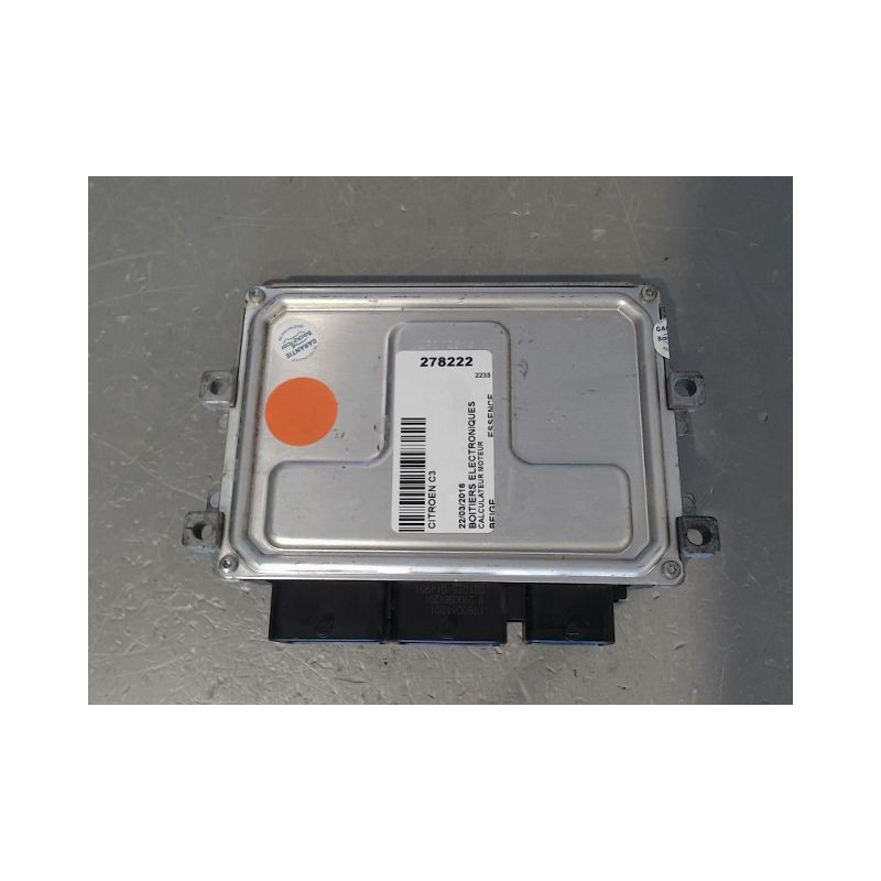 CALCULATEUR MOTEUR CITROEN C3