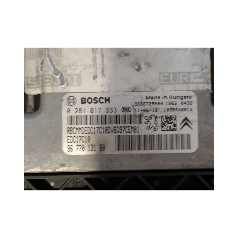 CALCULATEUR MOTEUR PEUGEOT 207