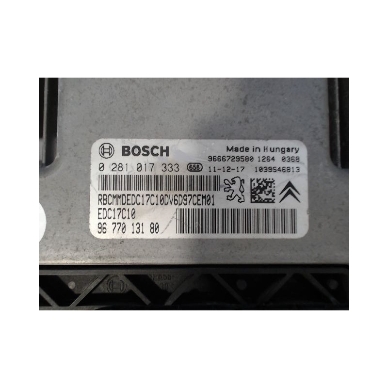CALCULATEUR MOTEUR CITROEN C3