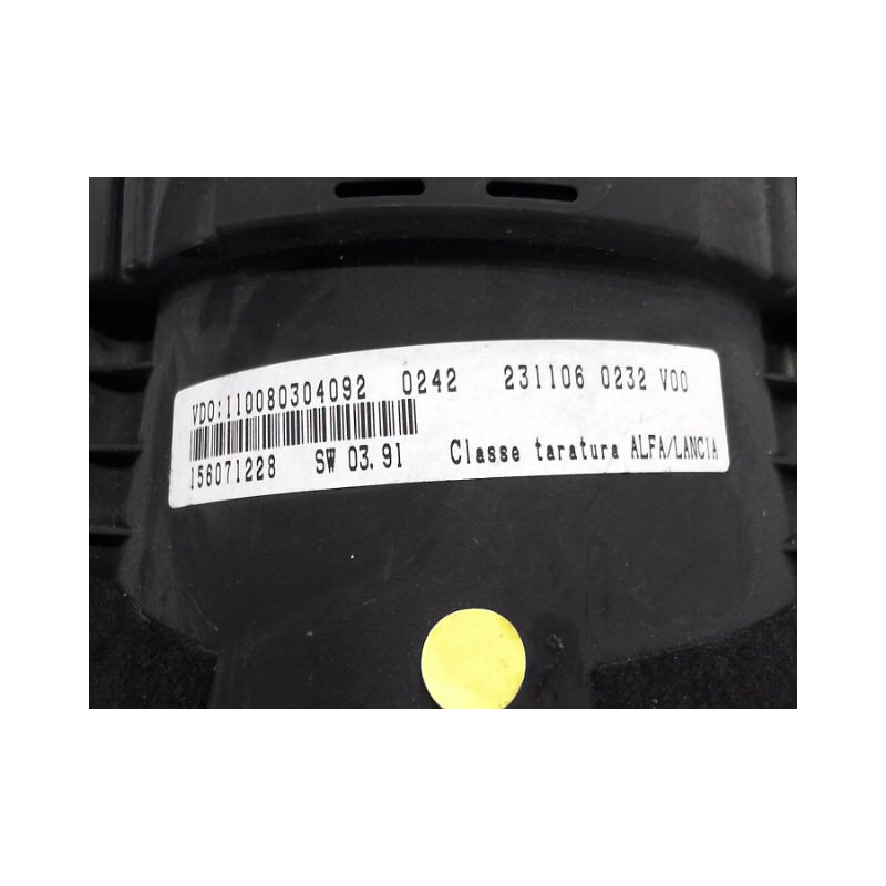 BLOC COMPTEURS ALFA ROMEO 147