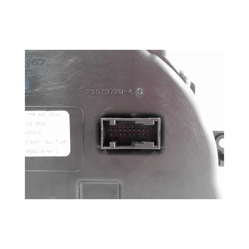 BLOC COMPTEURS CITROEN C3 2005-