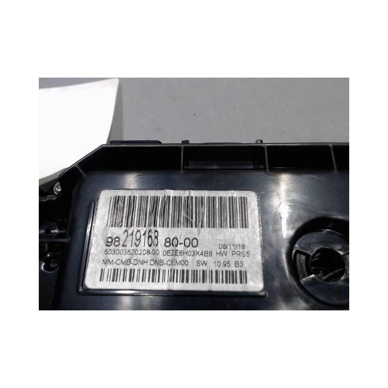 BLOC COMPTEURS PEUGEOT 508