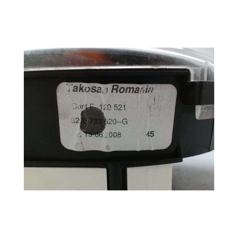 BLOC COMPTEURS DACIA SANDERO I 2008-2012