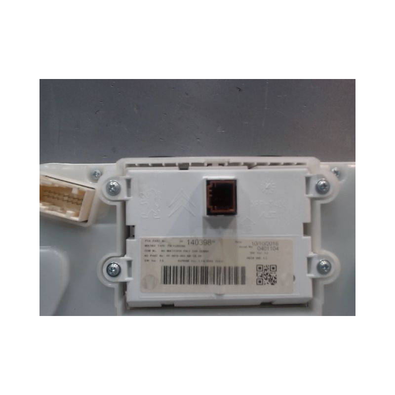 BLOC COMPTEURS PEUGEOT 208