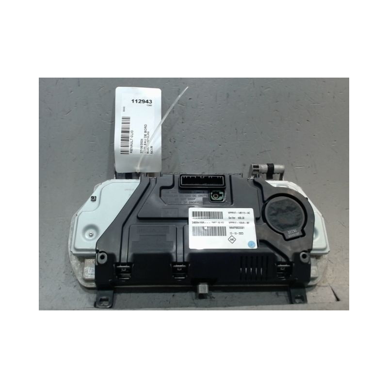 BLOC COMPTEURS RENAULT CLIO