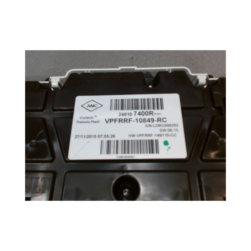 BLOC COMPTEURS RENAULT CAPTUR