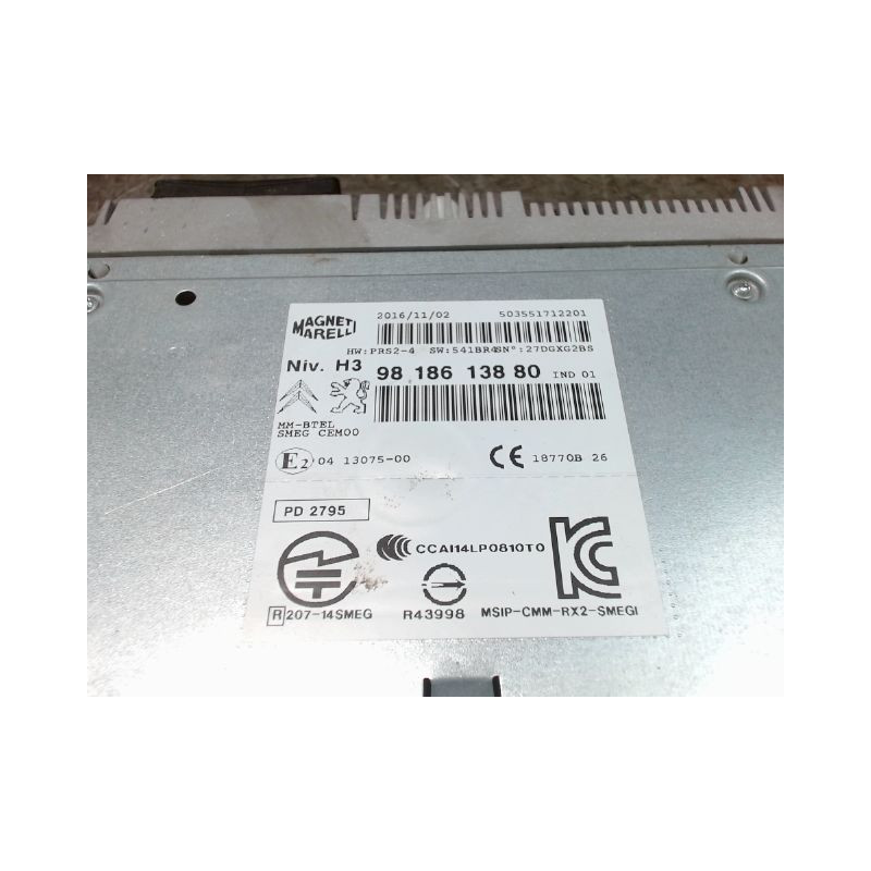 AUTORADIO PEUGEOT 308 2011-
