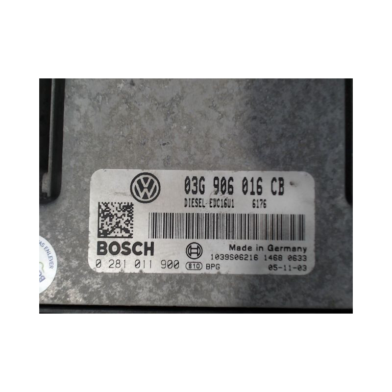 CALCULATEUR MOTEUR VOLKSWAGEN GOLF