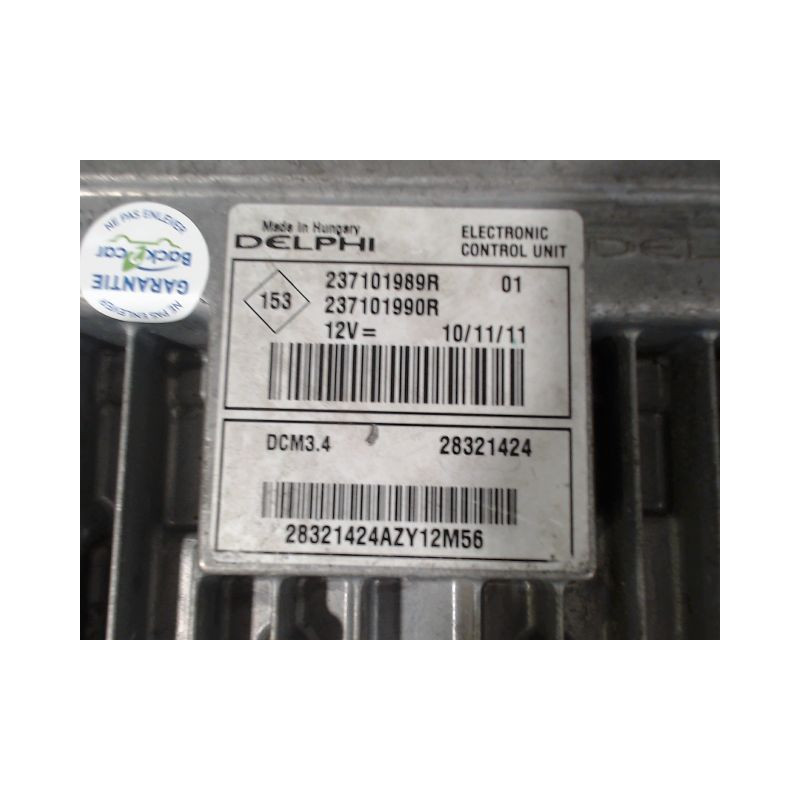 CALCULATEUR MOTEUR RENAULT CLIO III