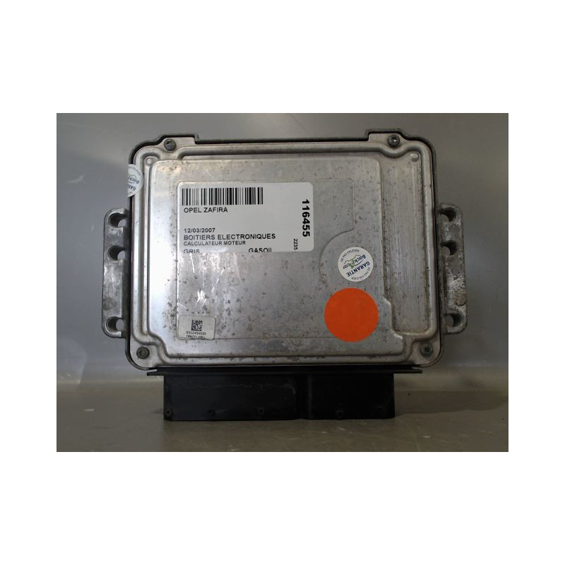 CALCULATEUR MOTEUR OPEL ZAFIRA
