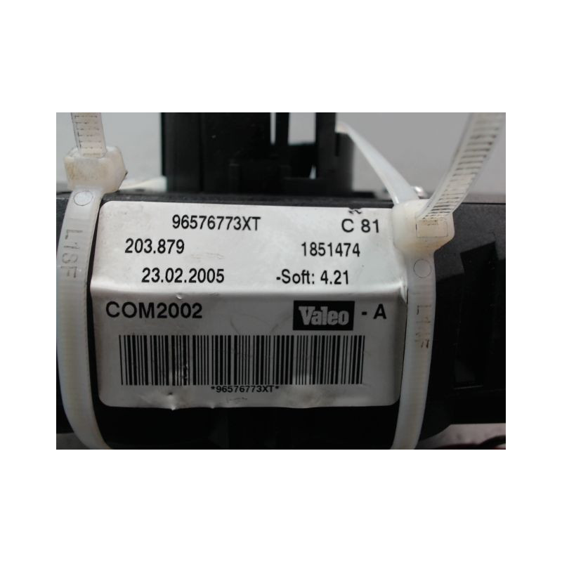 BLOC COMMODOS CITROEN C3 I Phase 1 2002-2005