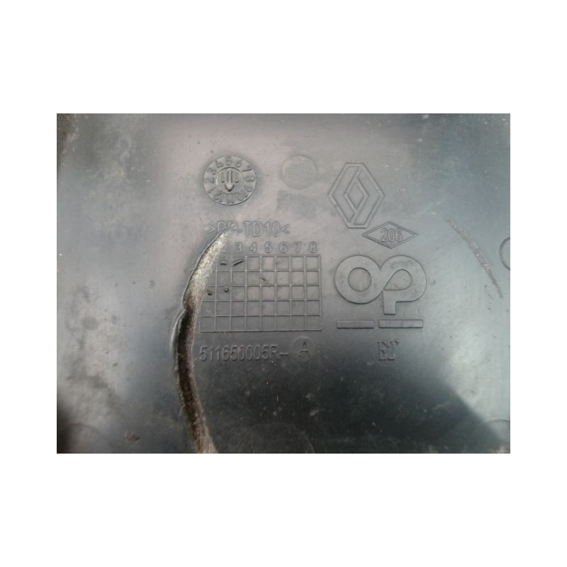 OBTURATEUR COUVRE CROCHET DE BOUCLIER AR RENAULT MEGANE III Phase 2 2012-2014