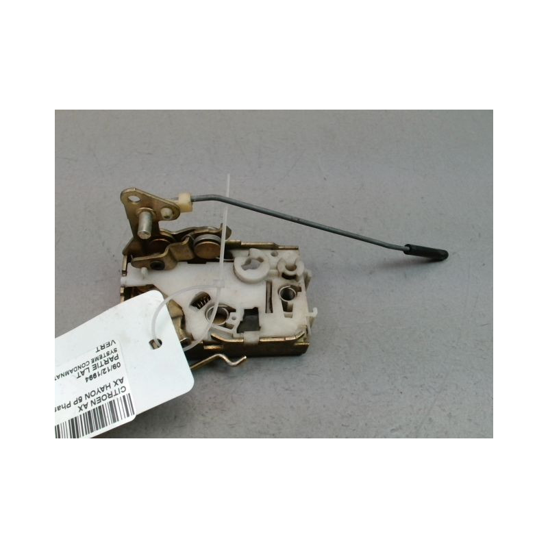 SYSTEME CONDAMNATION AVANT DROIT CITROEN AX Phase 2 1991-1998
