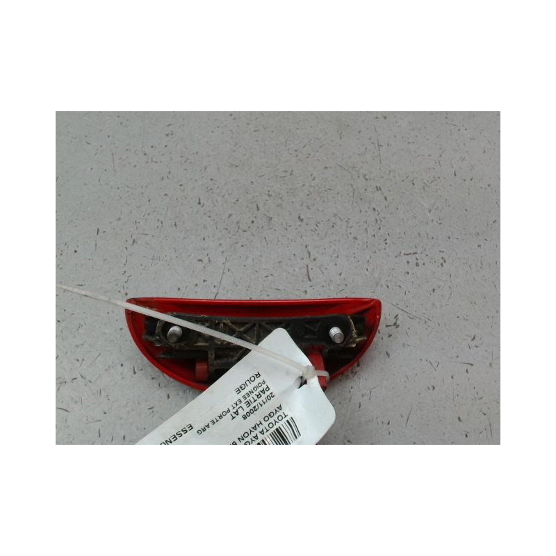 POIGNEE EXTERIEURE PORTE ARRIERE GAUCHE TOYOTA AYGO I Phase 1 2005-2009