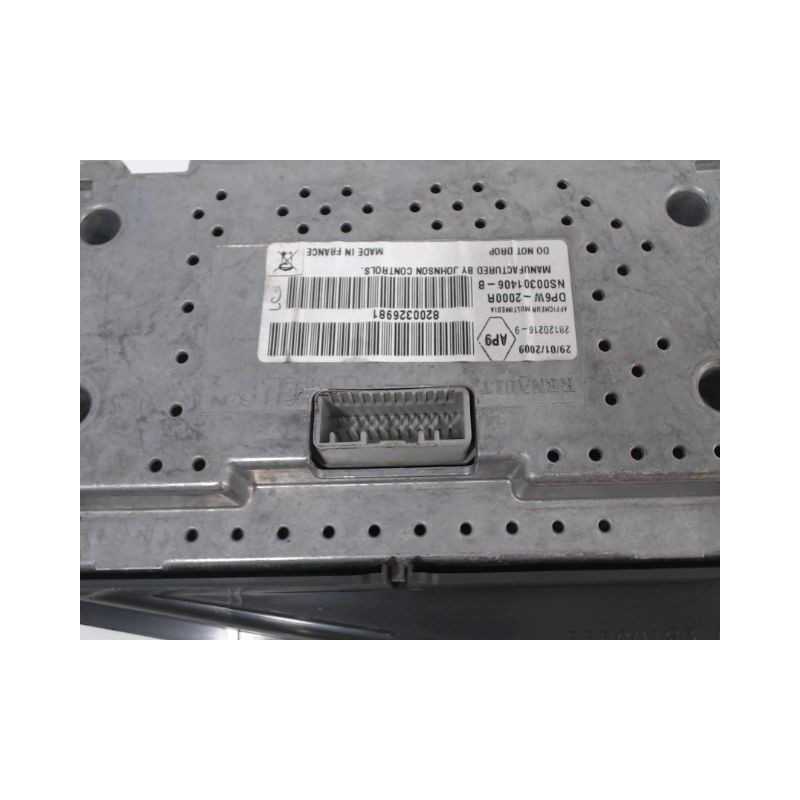 BLOC COMPTEURS RENAULT VELSATIS 2005-