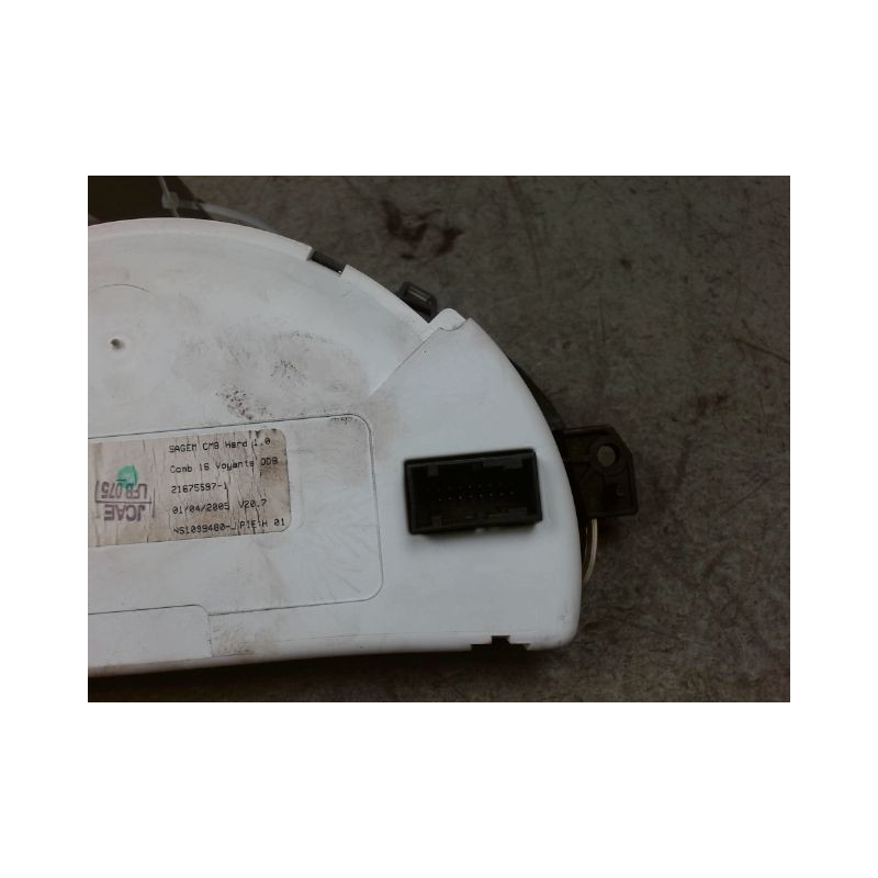 BLOC COMPTEURS CITROEN C3 2002-2005