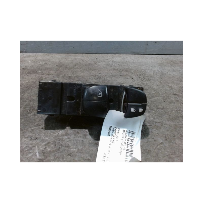 COMMANDE LEVE-GLACE PORTE AVG NISSAN MICRA 2009-