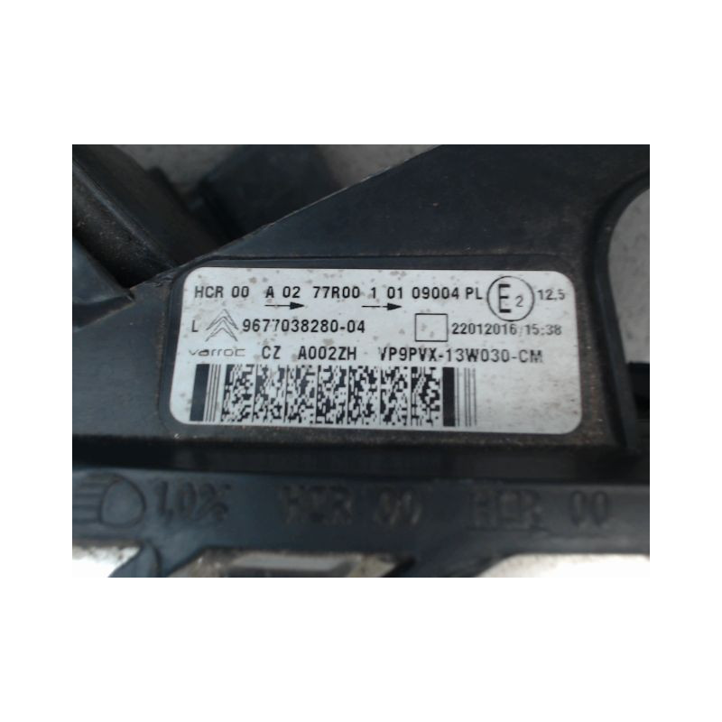 PHARE GAUCHE CITROEN C3