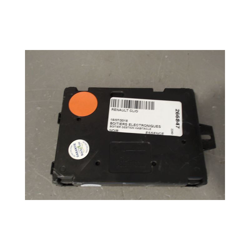 BOITIER GESTION HABITACLE RENAULT CLIO