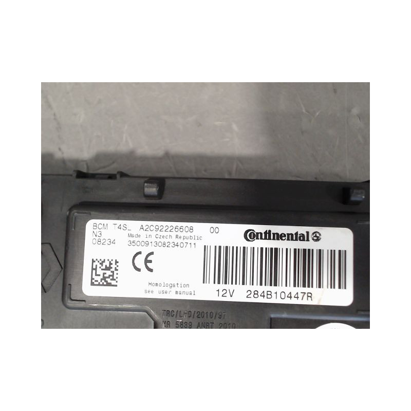 BOITIER GESTION HABITACLE RENAULT CLIO