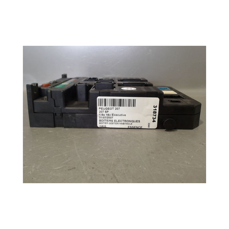 BOITIER GESTION HABITACLE PEUGEOT 207 5P