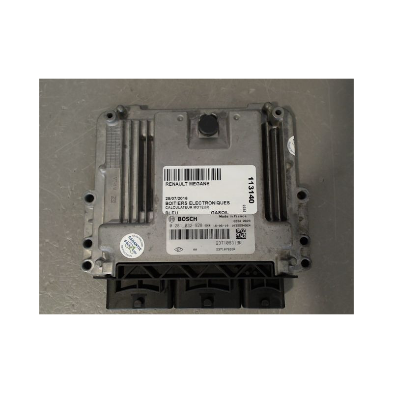 CALCULATEUR MOTEUR RENAULT MEGANE