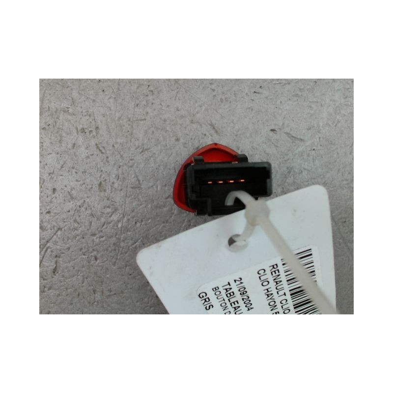 BOUTON DE WARNING RENAULT CLIO II Phase 2 2001-2006