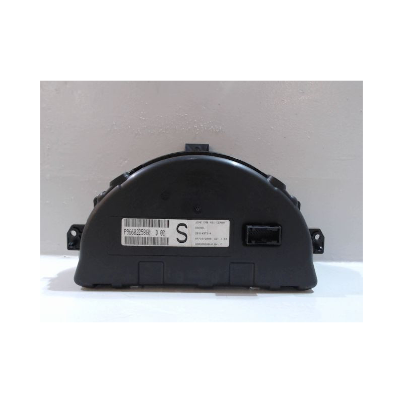 BLOC COMPTEURS CITROEN C3 2009-