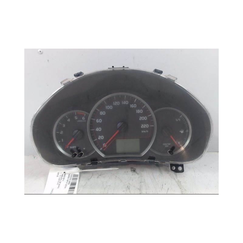 BLOC COMPTEURS TOYOTA YARIS II 2010-