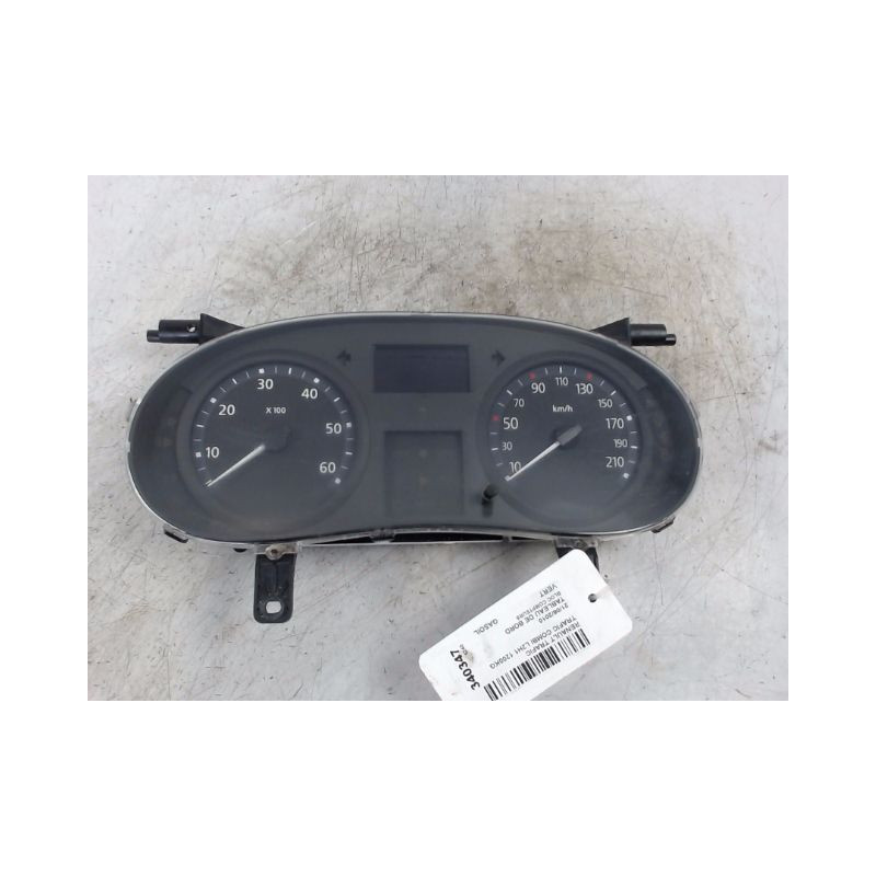 BLOC COMPTEURS RENAULT TRAFIC COMBI L2H1 1200KG 2003-