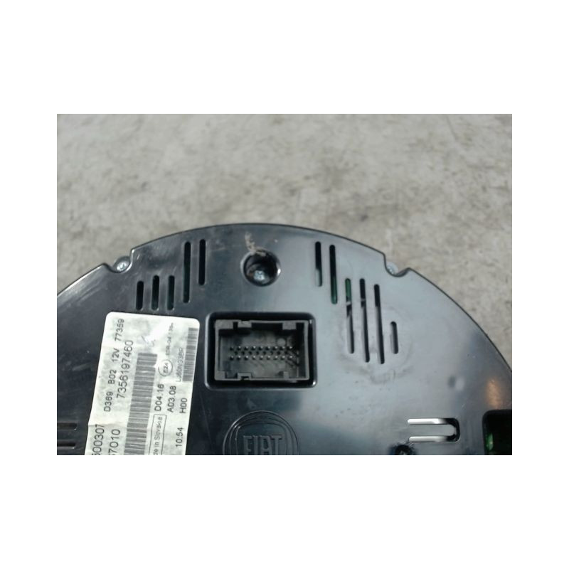 BLOC COMPTEURS FIAT 500 2007-
