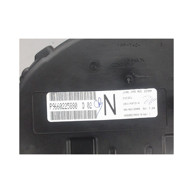 BLOC COMPTEURS CITROEN C3