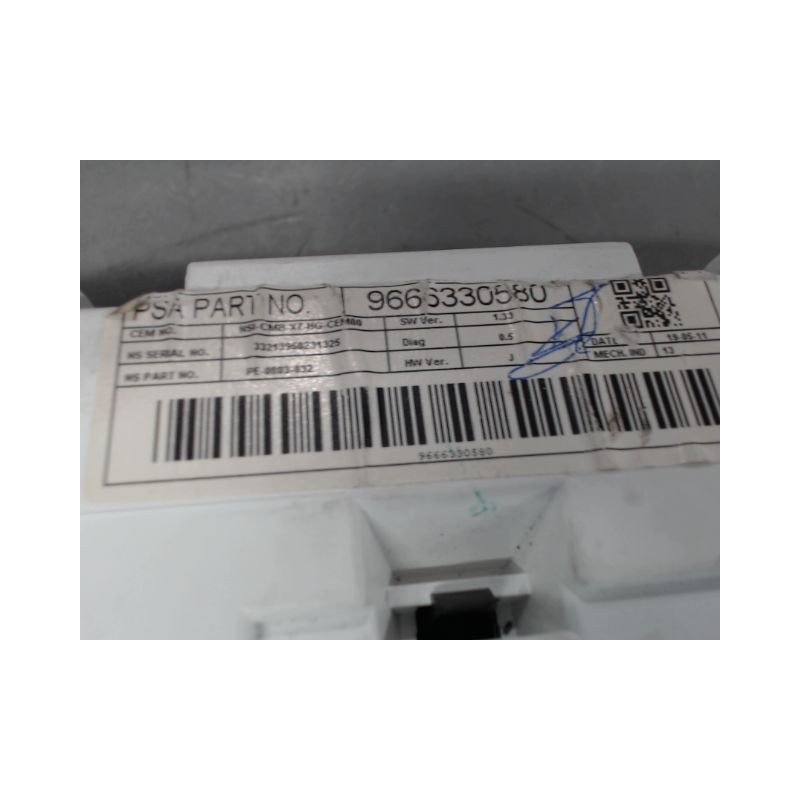 BLOC COMPTEURS CITROEN C5