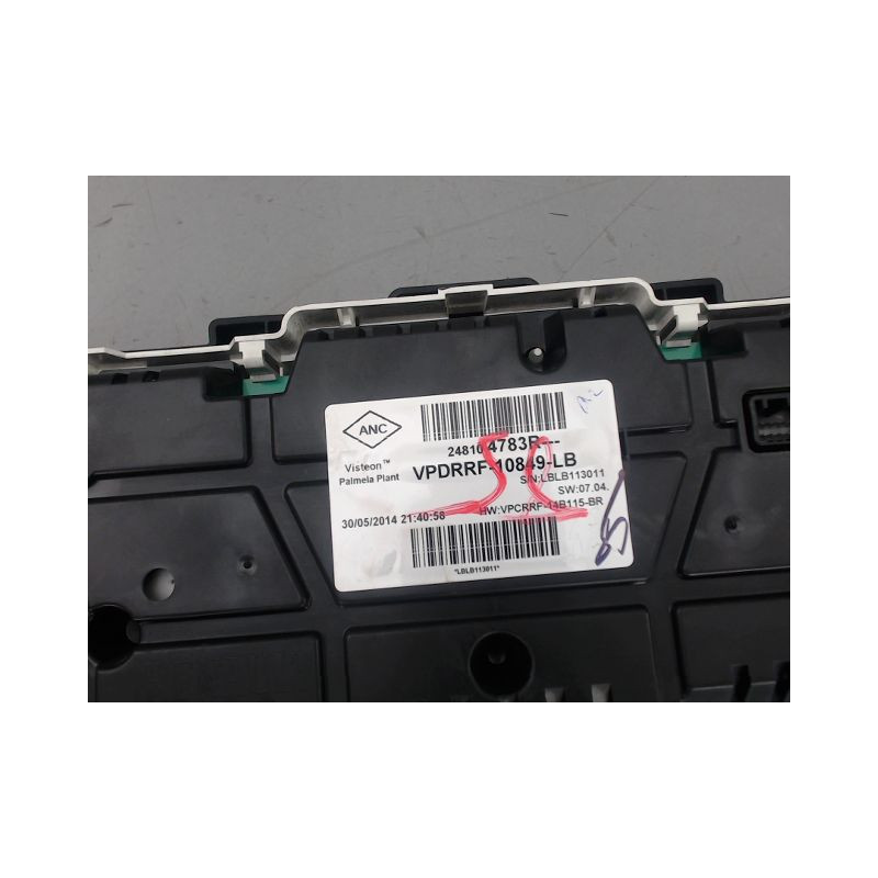 BLOC COMPTEURS RENAULT CAPTUR