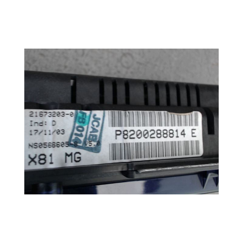 BLOC COMPTEURS RENAULT ESPACE