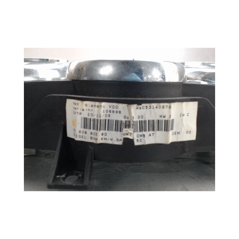 BLOC COMPTEURS PEUGEOT 207