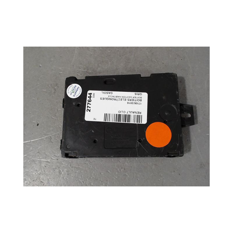 BOITIER GESTION HABITACLE RENAULT CLIO